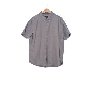 14th & Union Light Blue Casual Button-Down Shirt Men's, 2XL